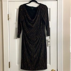 NWT Black and Brown Dress